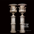 Classic Design Outdoor Stone Garden Flower Pots Planter